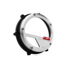 AEM Factory Clear Wet Clutch Cover for the Ducati Panigale / Streetfighter / Multistrada / Diavel V4 / S / Speciale